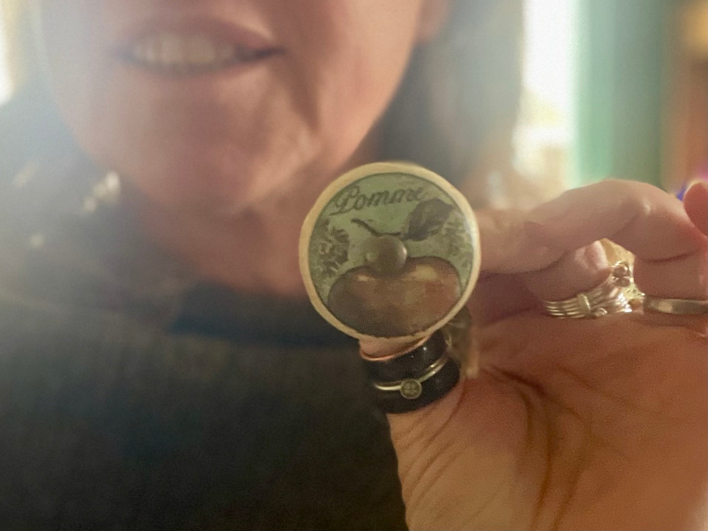 Vintage French door knob’s. Set of 4. Vintage home furnishings. Unique door knobs. Unique home decor. Boho kitchen.