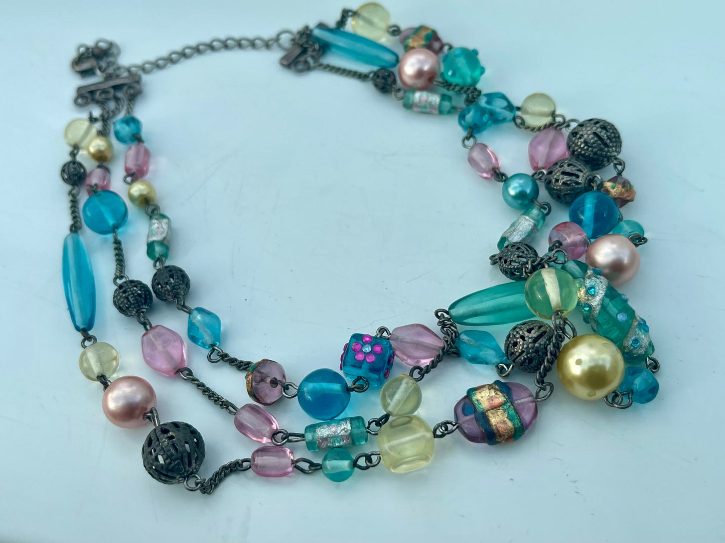 Boho jewellery, boho necklace, unusual gift for her, eco friendly gift for her, ethical jewellery, up cycled jewellery, ethical jewellery
