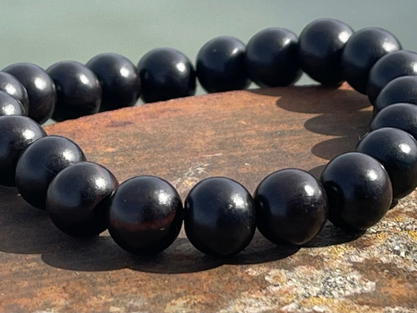 Tiger ebony bracelet, bracelet for a man, mans bracelet, handmade bracelet, wood bracelet, black bracelet, tiger ebony wood. Boho bracelet