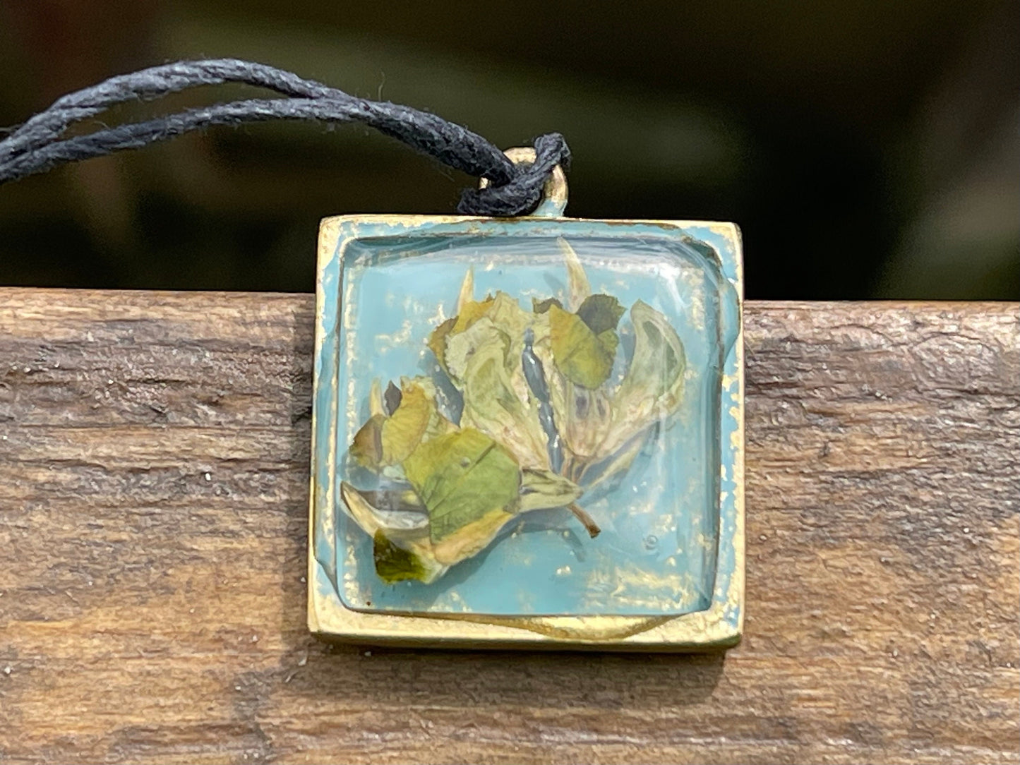 Unique cowslip floral necklace. Floral pendant, romantic gift for her. Unique necklaces, unusual jewellery, unique jewellery, boho gifts