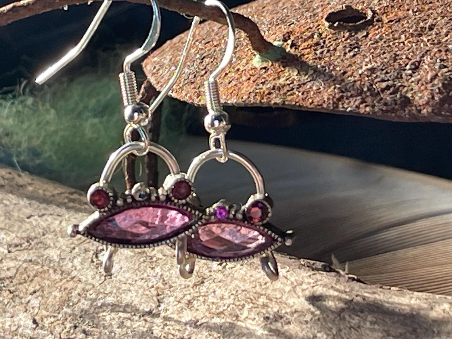 Wide Mouth Frog Earrings on recycled sterling silver. Eco friendly jewellery. Ethical jewelery. handmade frog jewellery. Gift for frog lover