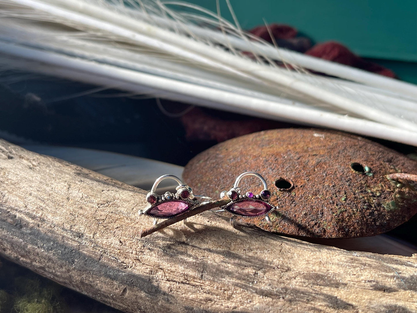 Wide Mouth Frog Earrings on recycled sterling silver. Eco friendly jewellery. Ethical jewelery. handmade frog jewellery. Gift for frog lover