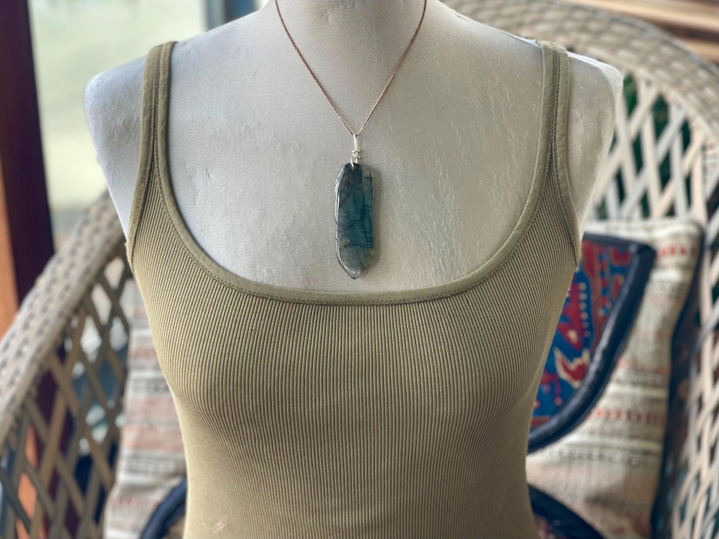 Labradorite necklace, labradorite jewellery, boho gift for her, unusual necklace, ethical jewellery, handmade necklace, labradorite pendant