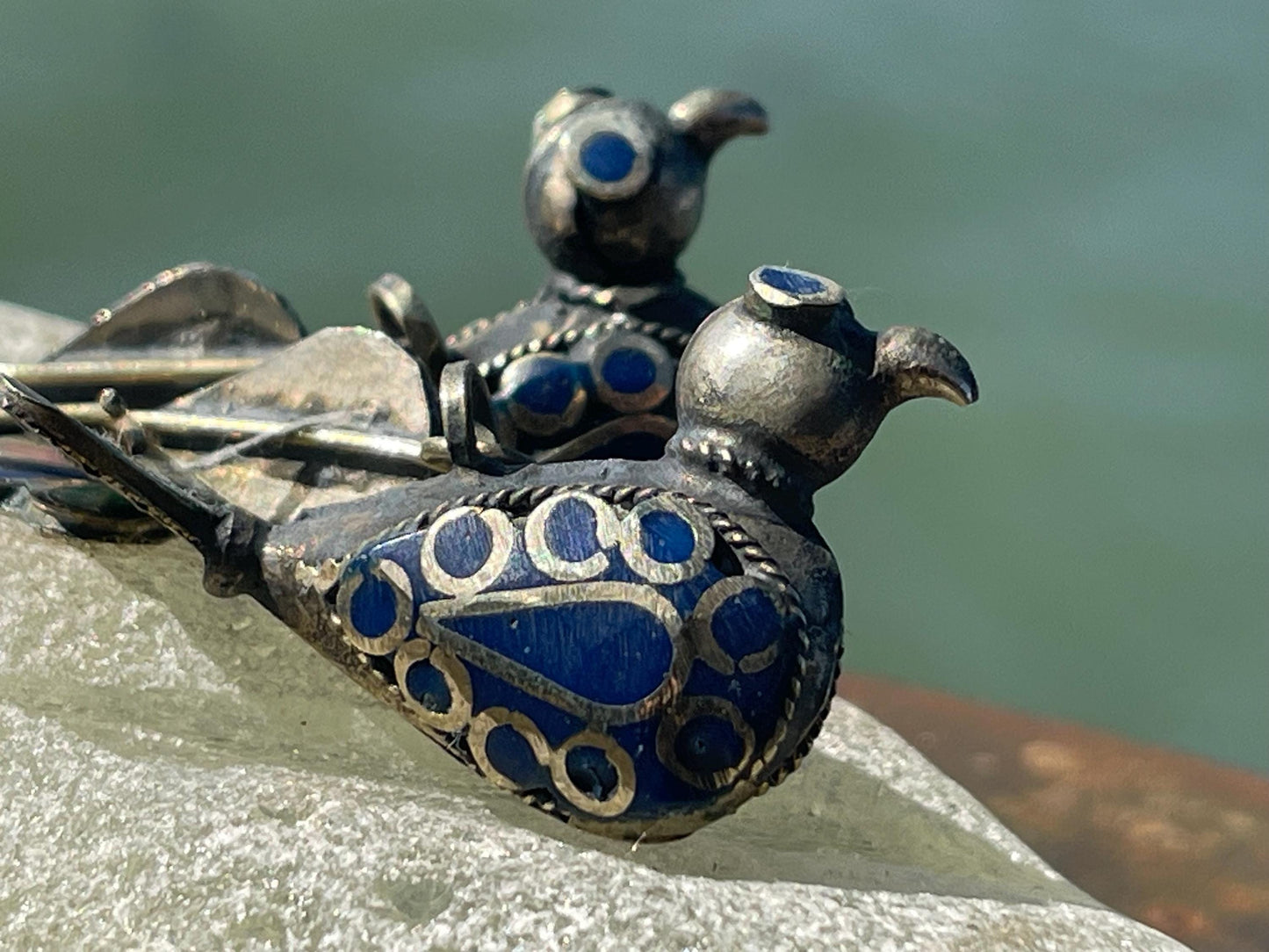 Gypsy jewellery, vintage bird earrings, silver bird earrings, vintage bird jewellery, ethical jewellery, gypsy earrings, unusual gift ideas