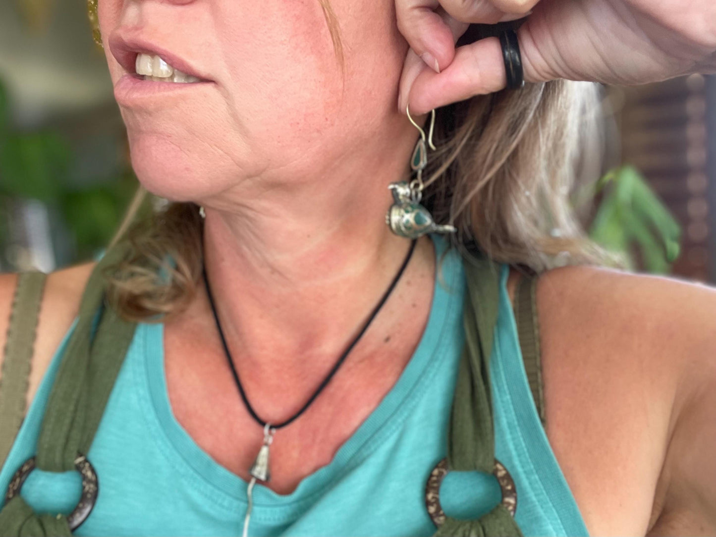 Gypsy jewellery, vintage bird earrings, silver bird earrings, vintage bird jewellery, ethical jewellery, gypsy earrings, unusual gift ideas