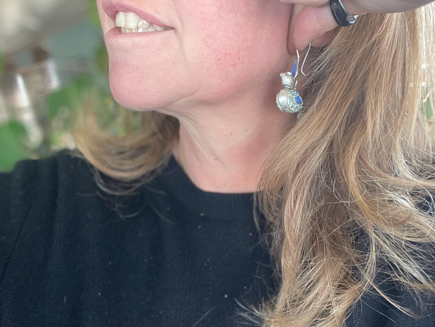 Gypsy jewellery, vintage bird earrings, silver bird earrings, vintage bird jewellery, ethical jewellery, gypsy earrings, unusual gift ideas