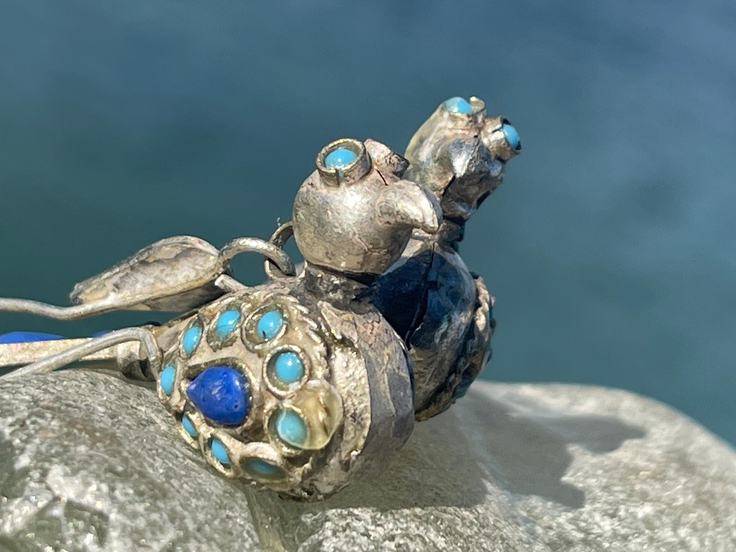 Gypsy jewellery, vintage bird earrings, silver bird earrings, vintage bird jewellery, ethical jewellery, gypsy earrings, unusual gift ideas