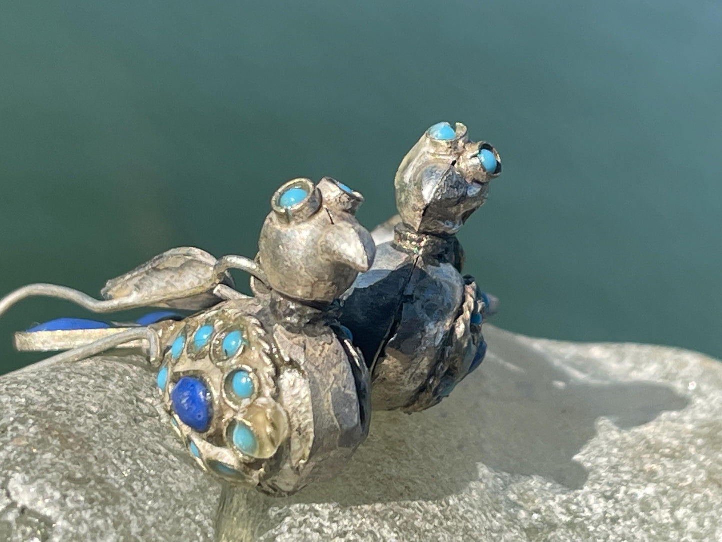 Gypsy jewellery, vintage bird earrings, silver bird earrings, vintage bird jewellery, ethical jewellery, gypsy earrings, unusual gift ideas
