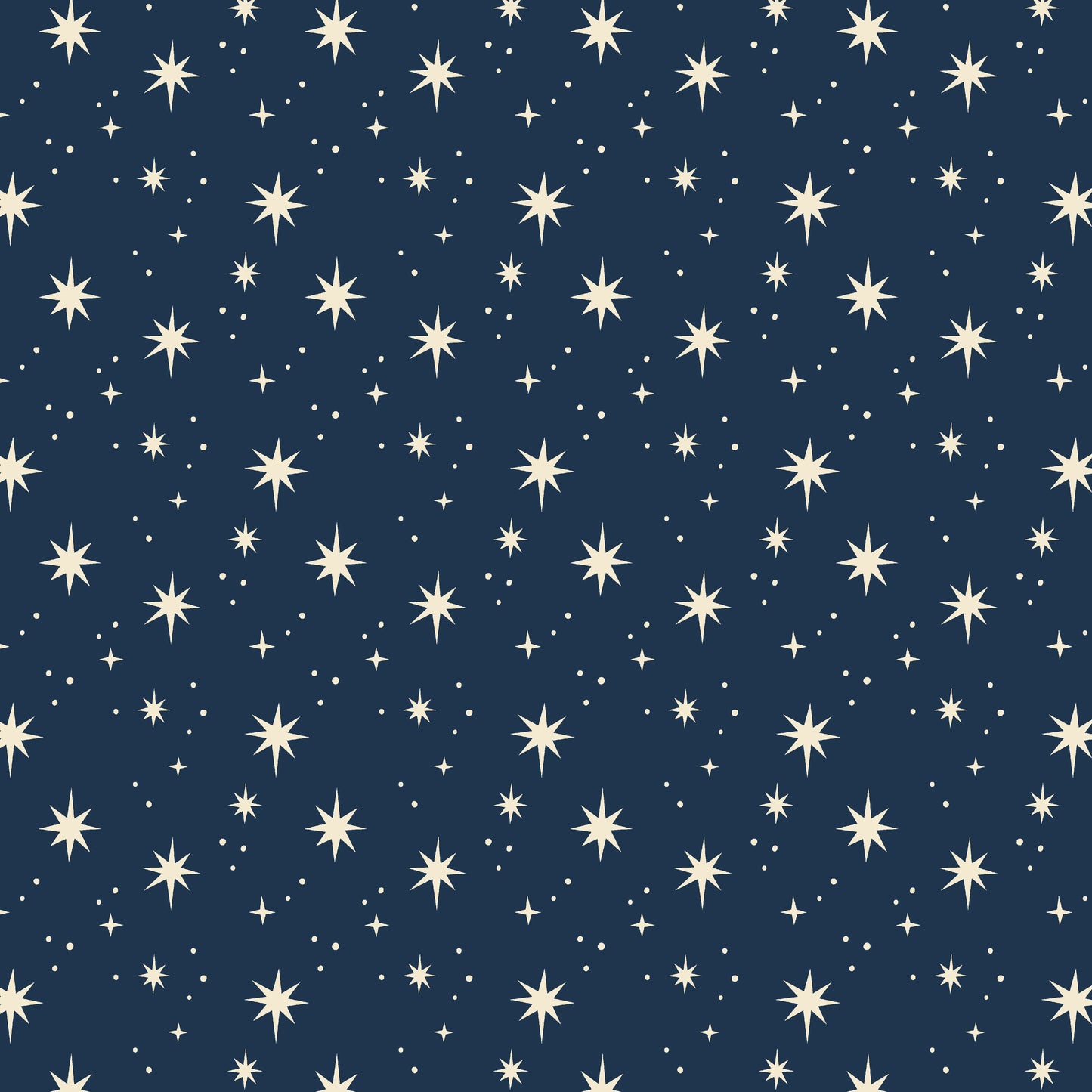 Recycled Wrapping Paper. Galaxy and Stars. Printed With Vegetable Inks. Blue Wrapping Paper.