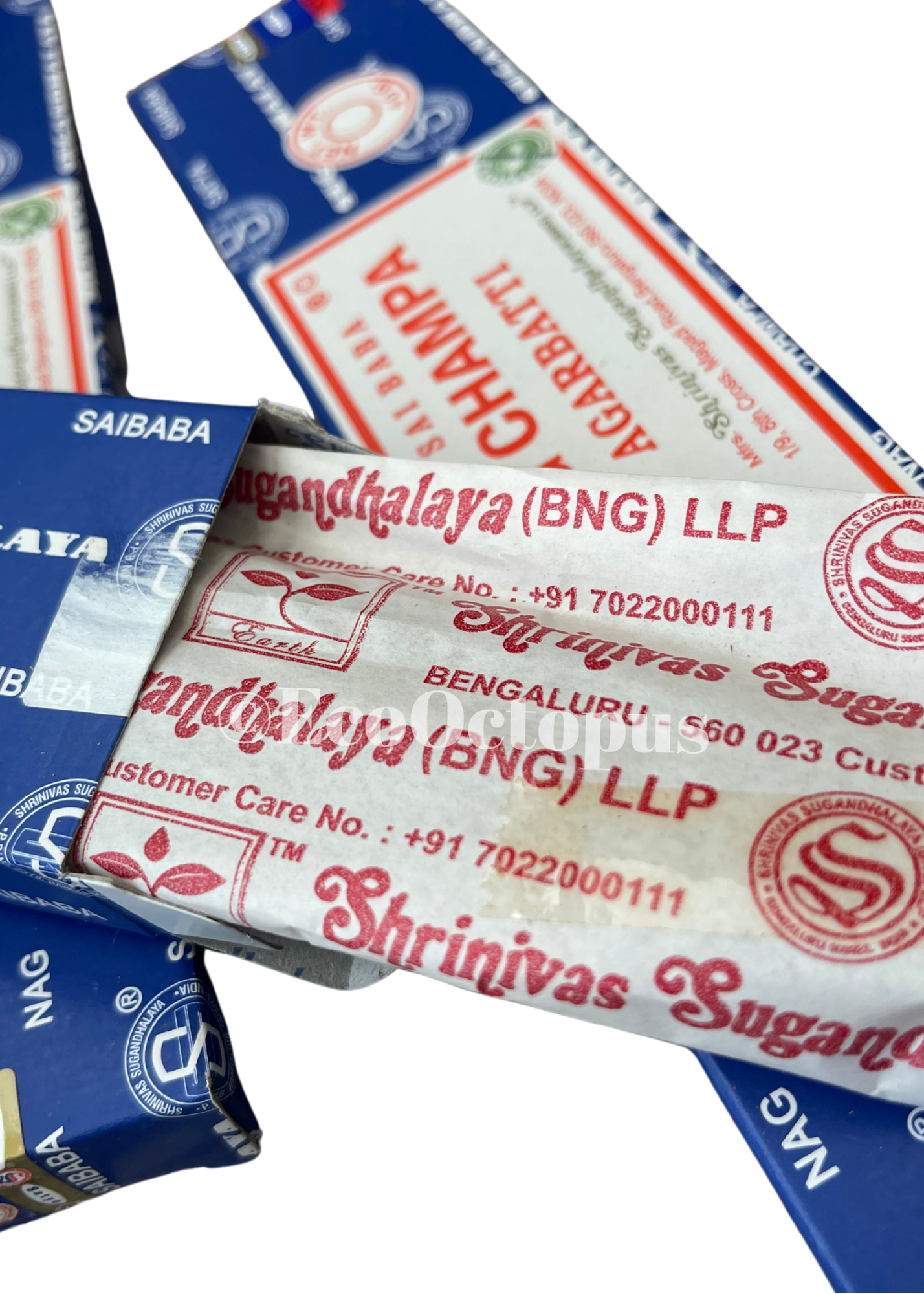 3 LARGE Packs of Nag Champa Incense. Satya Sai Baba original and authentic.