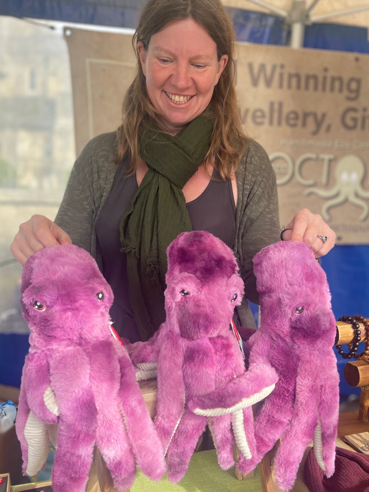 Eco Friendly Octopus Toy - Made With Waste Ocean Plastics