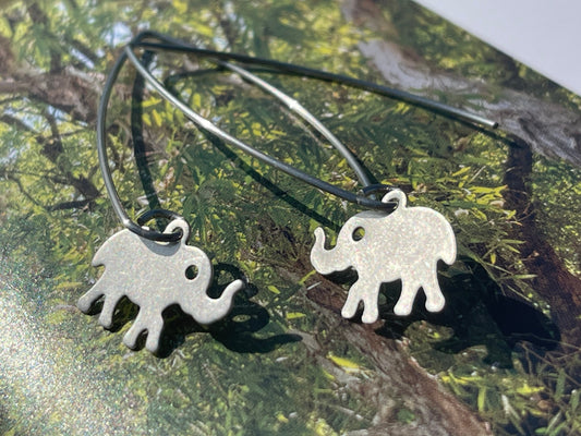 Elephant earrings, elephant jewellery, boho earrings, Gift for her, bohemian hippy earrings, Animal earrings, boho jewellery Africa earrings