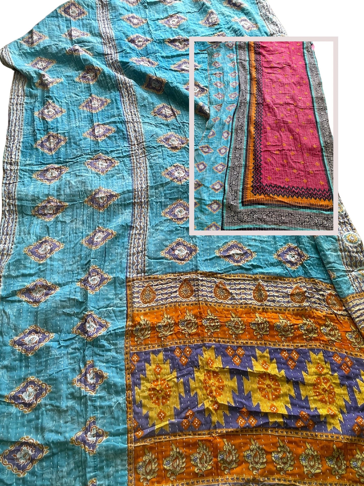 Vintage eco friendly throws. Eco friendly picnic blankets. Boho throws, throws for sofas, boho blankets, ethical throws, ethical home decor