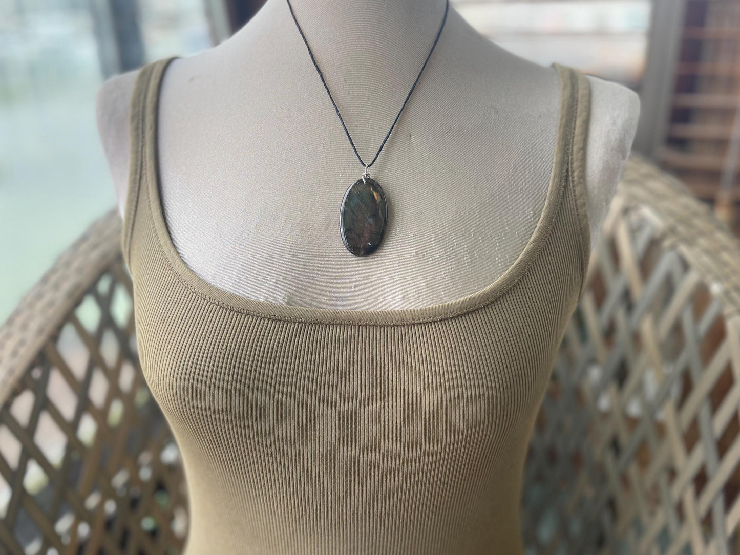 Labradorite necklace, labradorite jewellery, boho gift for her, unusual necklace, ethical jewellery, handmade necklace, labradorite pendant