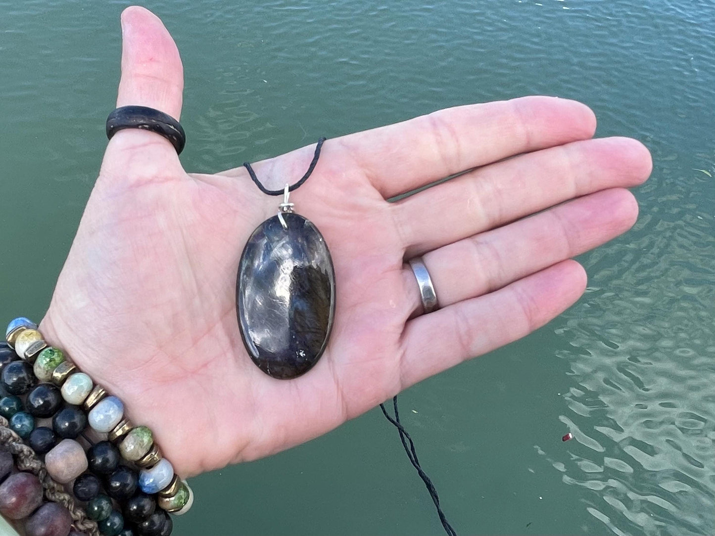 Labradorite necklace, labradorite jewellery, boho gift for her, unusual necklace, ethical jewellery, handmade necklace, labradorite pendant