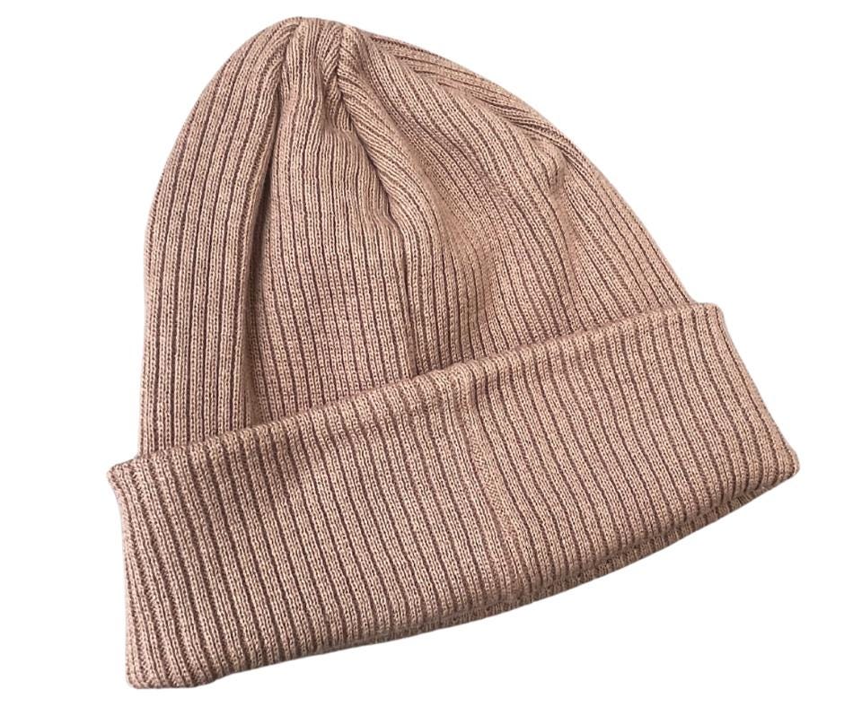 SABLE. Bonnets écologiques. Fabriqués à 100 % en coton issu de l'agriculture biologique.