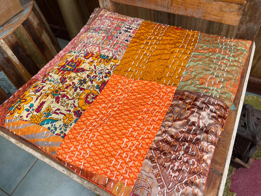 Recycled Orange cushion covers, colourful cushions, eco friendly cushion, colourful cushion. Eco friendly cushions. Square cushion covers.