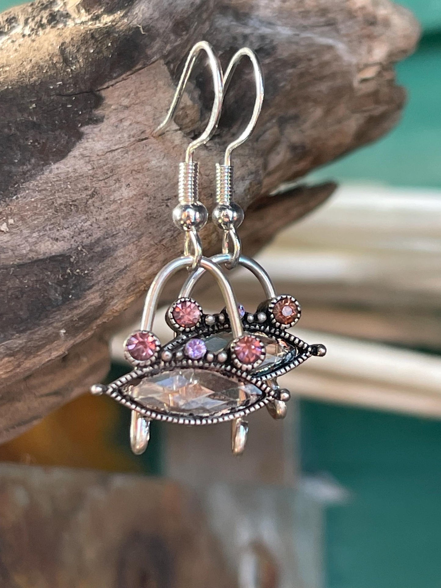 Wide Mouth Frog Earrings on recycled sterling silver. Eco friendly jewellery. Ethical jewelery. handmade frog jewellery. Gift for frog lover