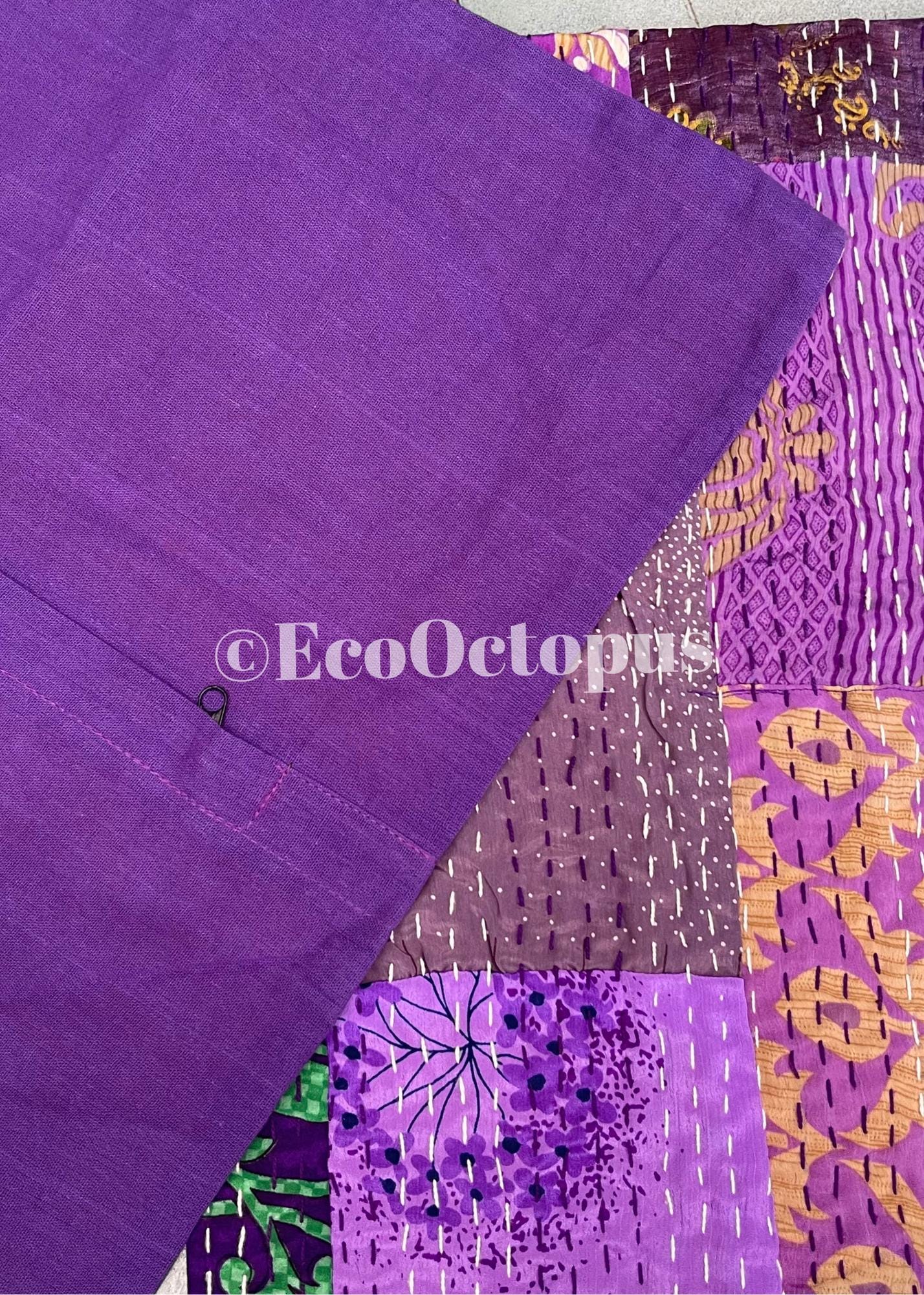 Recycled purple cushion covers, colourful cushions, eco friendly cushion, colourful cushion. Eco friendly cushions. Square cushion covers.
