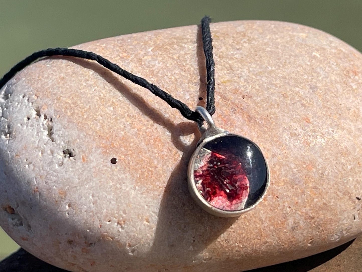 Seaweed necklace, gift for ocean lover, unique pendant, handmade necklace, boho necklace, unique jewellery , unusual necklace, gift for her