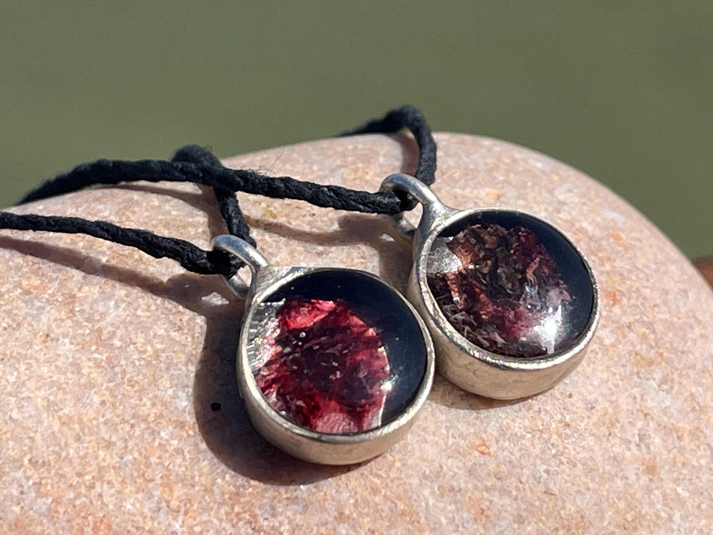 Seaweed necklace, gift for ocean lover, unique pendant, handmade necklace, boho necklace, unique jewellery , unusual necklace, gift for her