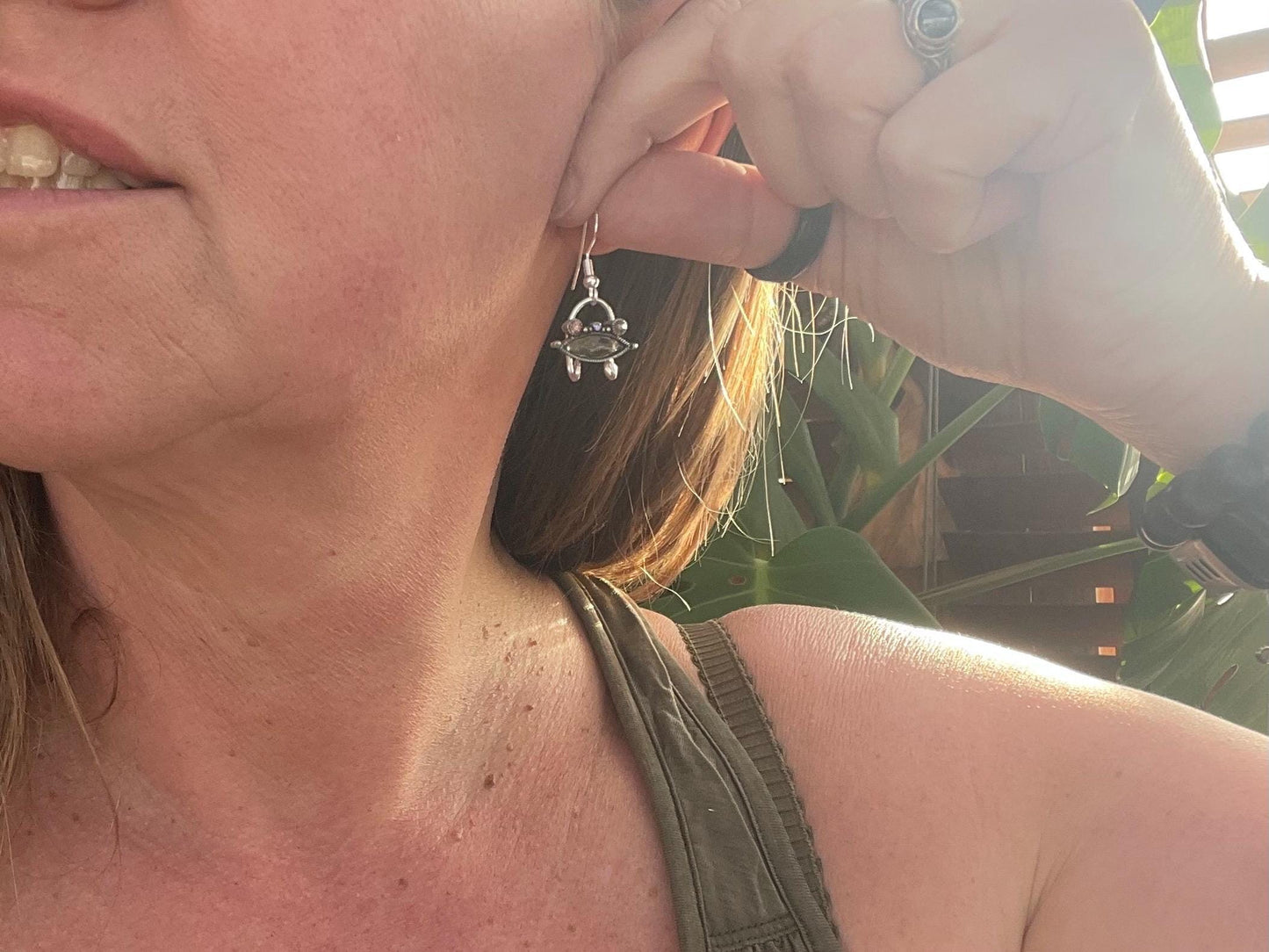 Wide Mouth Frog Earrings on recycled sterling silver. Eco friendly jewellery. Ethical jewelery. handmade frog jewellery. Gift for frog lover