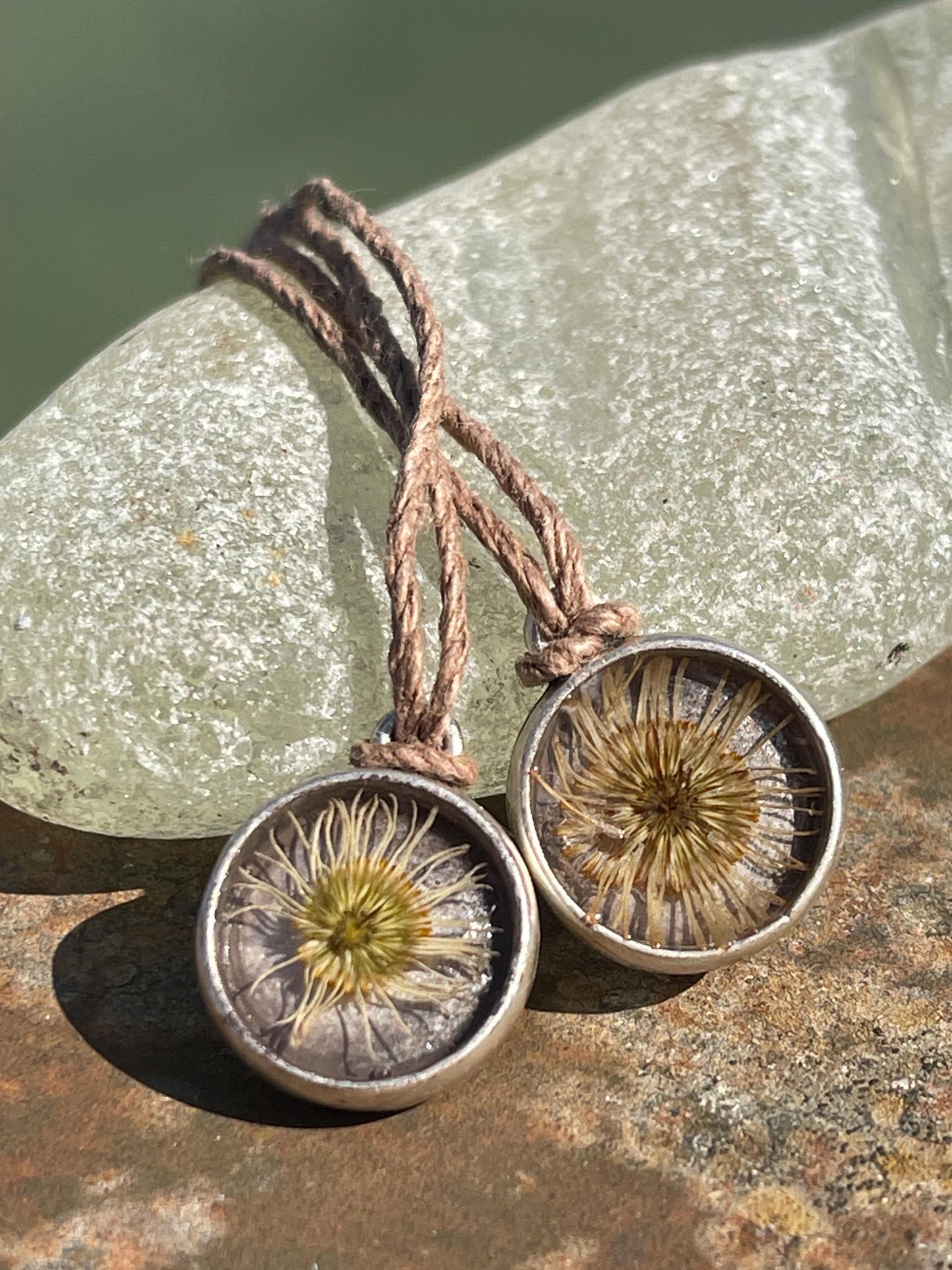 Daisy necklace, flower necklace, unique necklace, ethical gift for her, handmade necklace, Daisy jewellery, Daisy pendant, boho jewellery