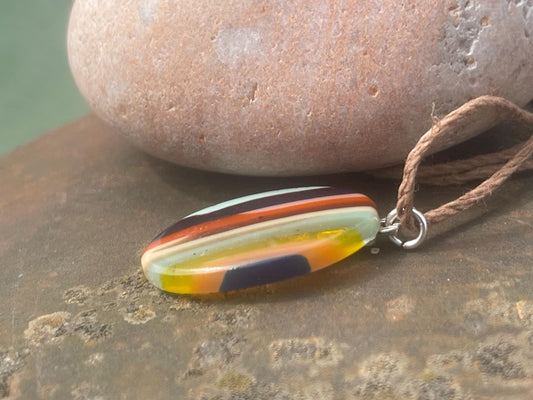 Surfite Pendants. A waste product created when making surfboards. Gift for surfer, unique gifts. Handmade gift for surfers. Surfer presents
