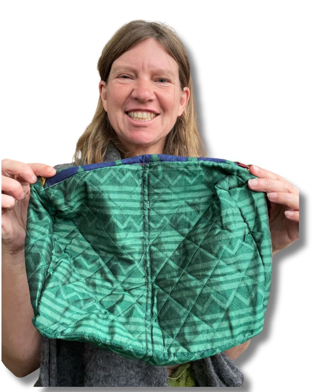 Large zip up recycled wash bag with 4 internal pockets. Wide range of colours. Made from recycled saris. Eco friendly wash bags.