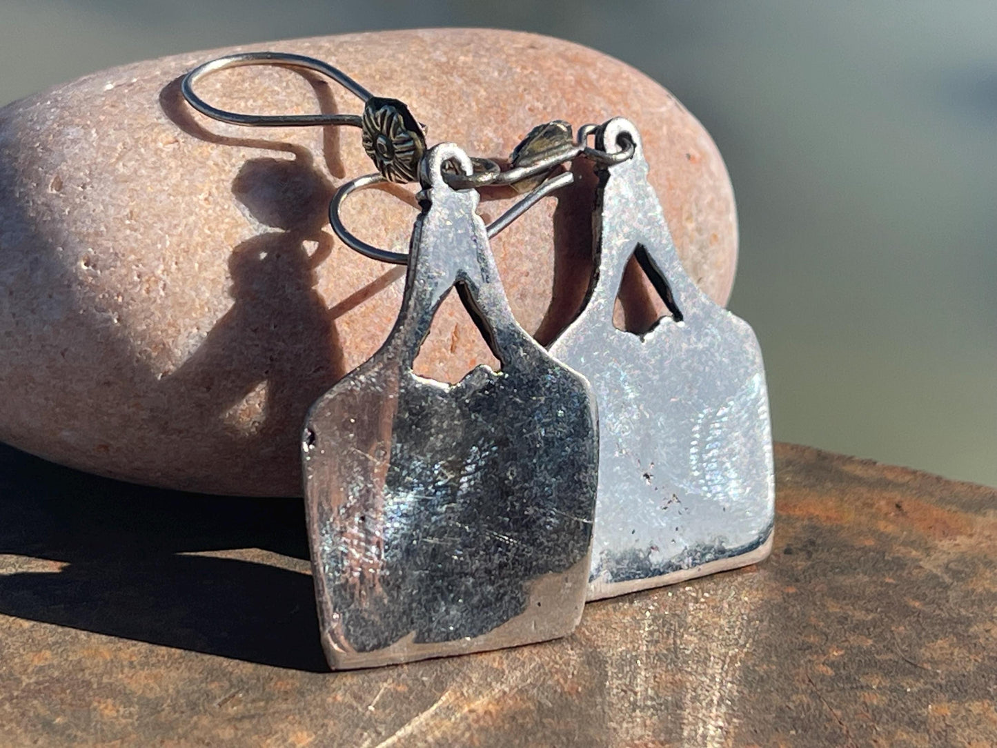 Gypsy jewellery, vintage earrings, red jewellery, ethical jewellery, gypsy earrings, romantic gifts, eco friendly jewellery