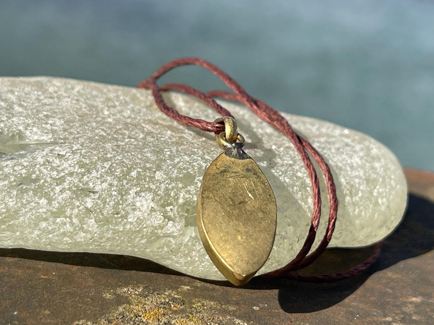 Beautiful turquoise necklace, turquoise pendant, vintage jewellery, ethical jewellery, gemstone pendant, boho necklace, unique necklace