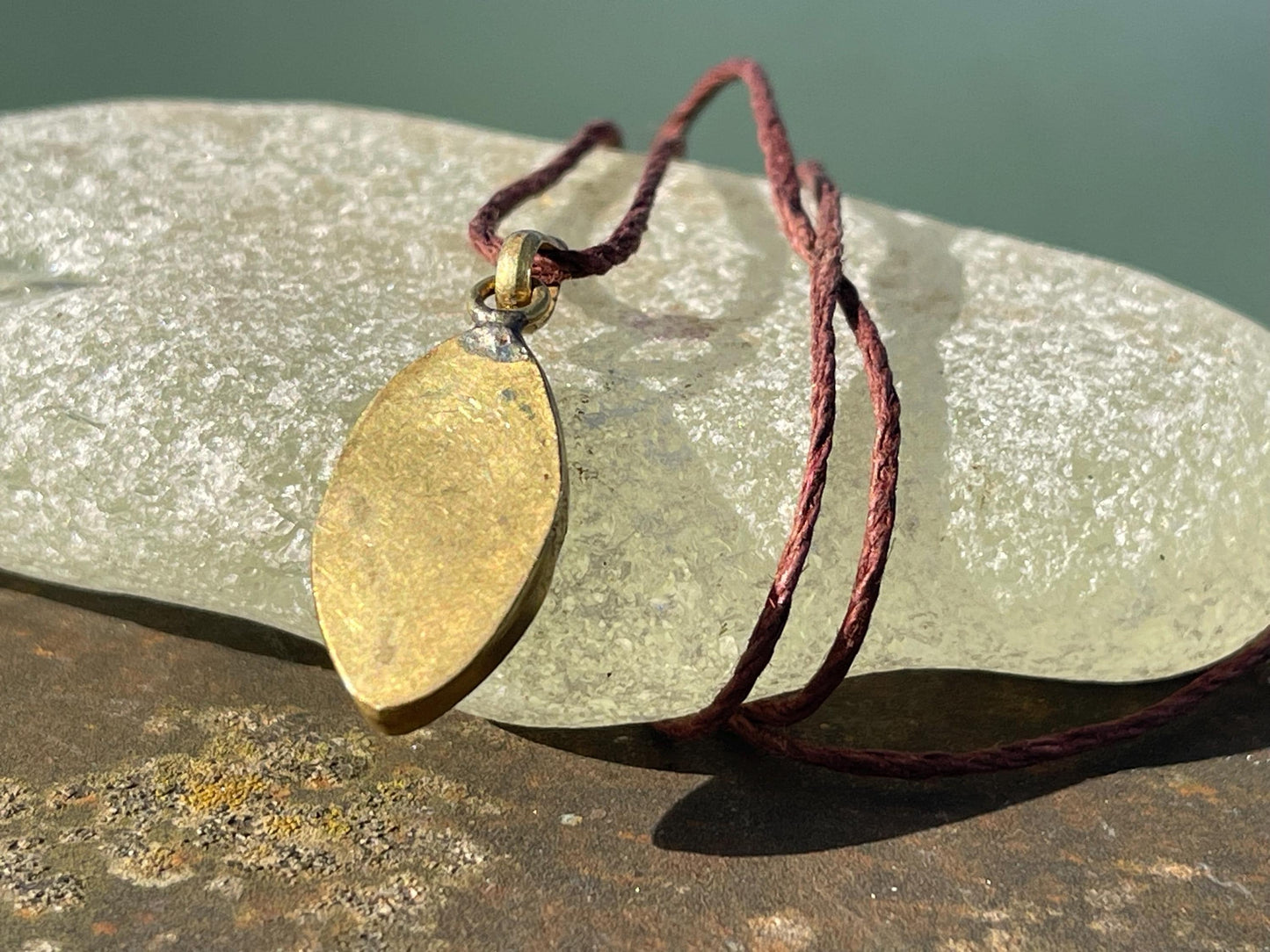 Beautiful turquoise necklace, turquoise pendant, vintage jewellery, ethical jewellery, gemstone pendant, boho necklace, unique necklace