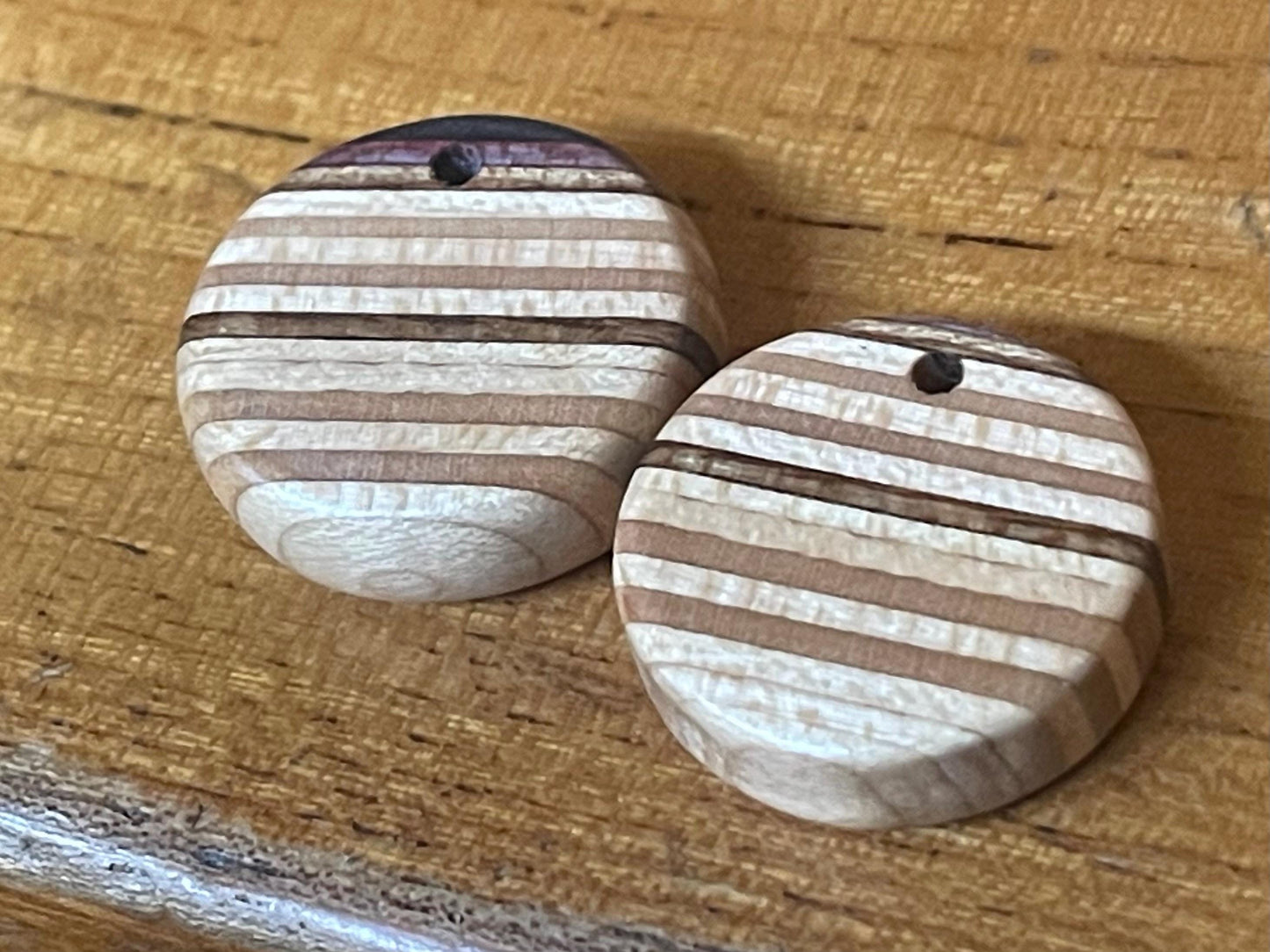 BROWN Handmade pendant made from old skateboards. Skateboard necklace. Unique gifts for men. Sustainable jewellery. Eco friendly jewellery.