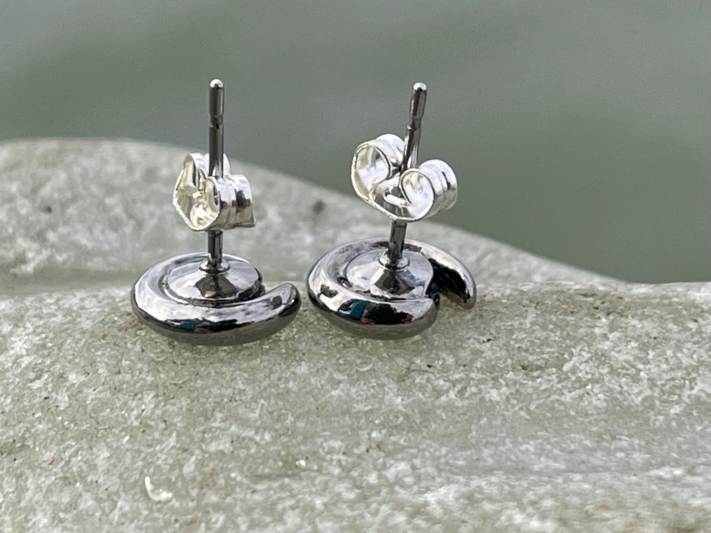 Abalone earrings. Vintage earrings, abalone jewellery, boho earrings, vintage jewellery, unusual jewellery, gift for her, ethical jewellery