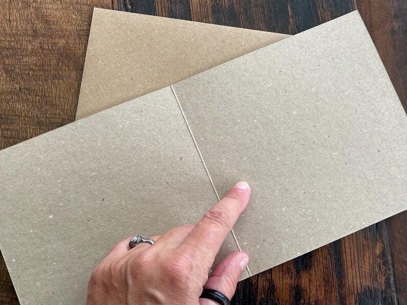 Fox card, recycled card, nature card, birthday card, recycled card. Eco friendly gift card. Handmade card. Blank message card. Eco gift.