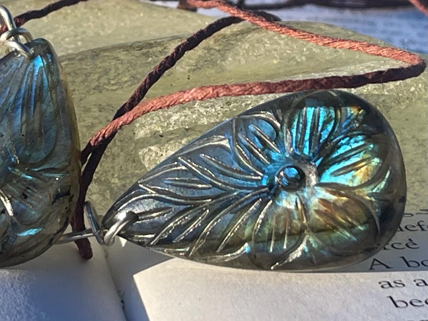 Labradorite necklace, labradorite jewellery, boho gift for her, unusual necklace, ethical jewellery, handmade necklace, labradorite pendant