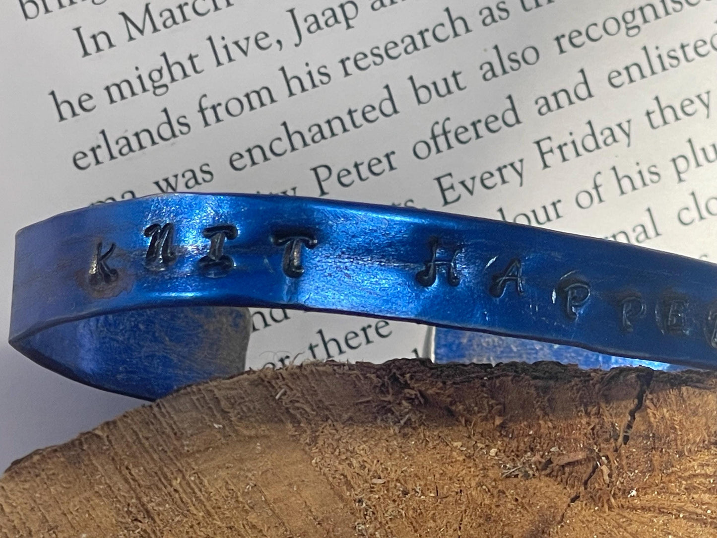 Knitting needle bracelets. Gifts for knitters. Peace bracelets, hope bracelets. Eco friendly bracelets. Eco friendly jewellery. Ethical gift