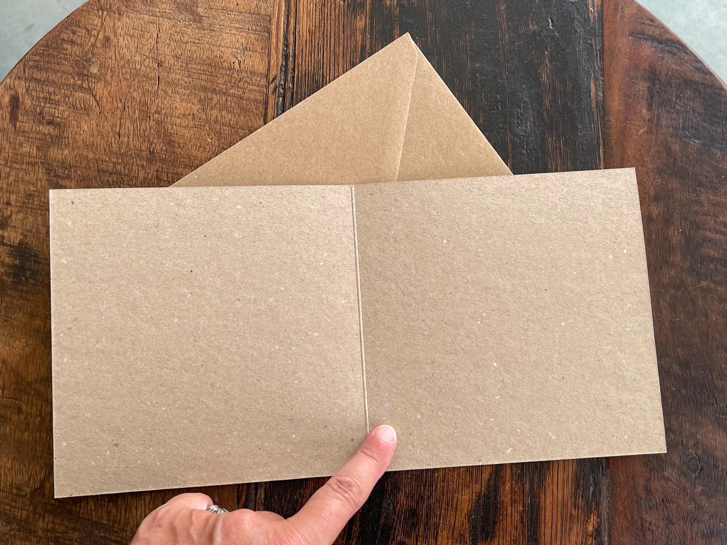 Seal card. Get well soon card, recycled card, birthday card, Eco friendly card. Handmade card. Sympathy card, thank you card, beach card