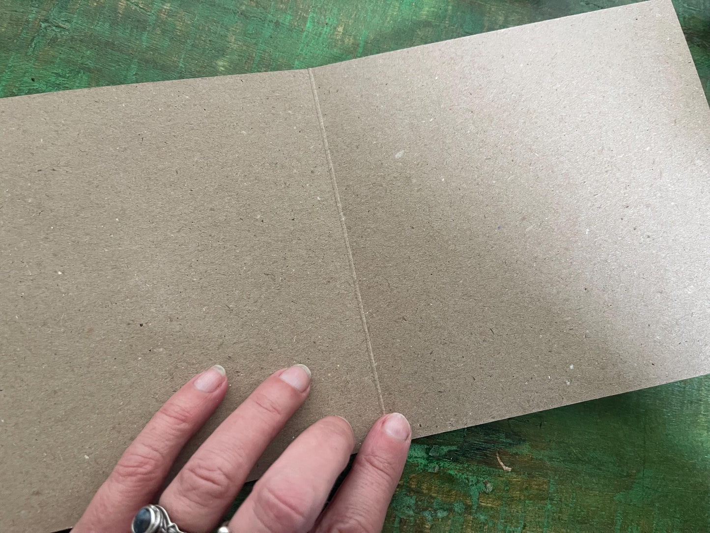 Seal card. Get well soon card, recycled card, birthday card, Eco friendly card. Handmade card. Sympathy card, thank you card, beach card