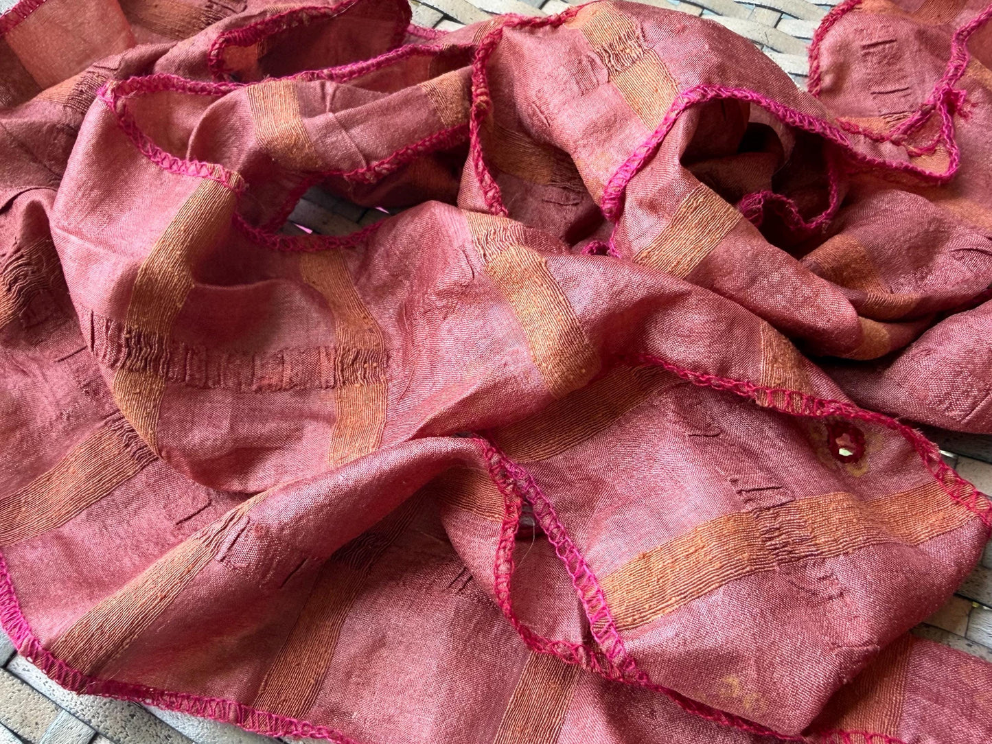 SALE Recycled head scarves, wrist bands, head band, wrist wrap, recycled hair wraps, eco friendly gift for her, BOHO hair scarf, neck scarf