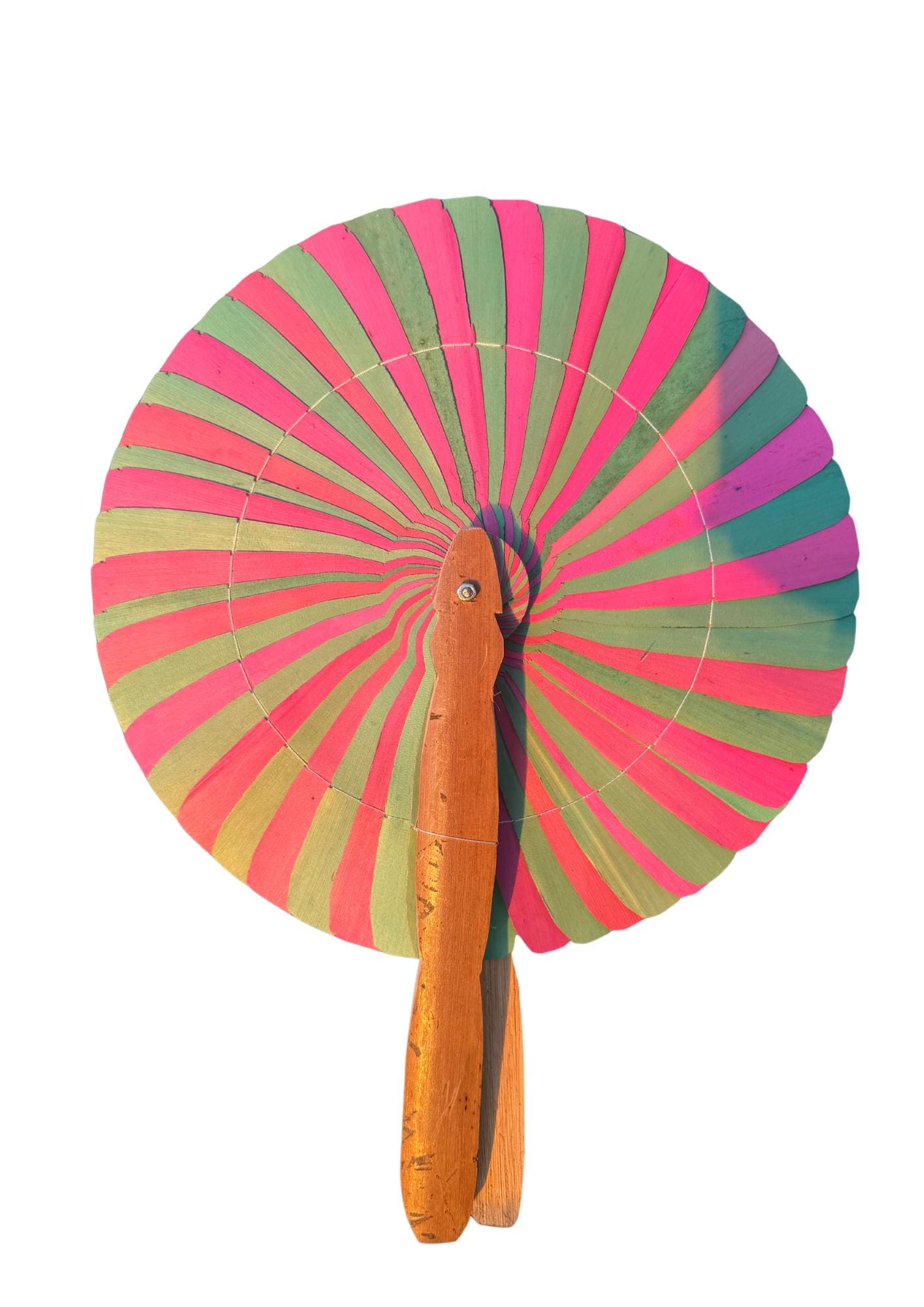 Absolutely beautiful eco friendly handheld bamboo fans. A wide range of colours. Large handmade fans. Eco gifts. Red, orange, green, purple.